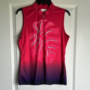 Greg Norman medium 1/4 zip tank